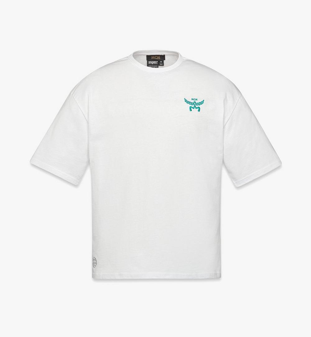 MCM x SNIPES Rhinestone Logo T-Shirt 1 MCM x SNIPES Rhinestone Logo T-Shirt 1